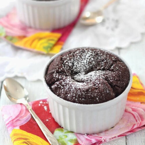 Chocolate Soufflé For Two