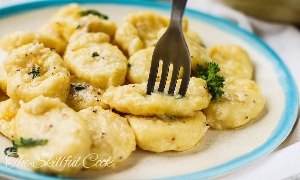 warm potato gnocchi is the ultimate comfort food
