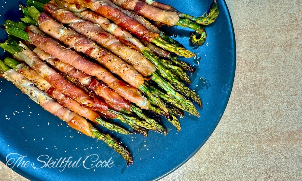 Roasted Asparagus Wrapped In Prosciutto