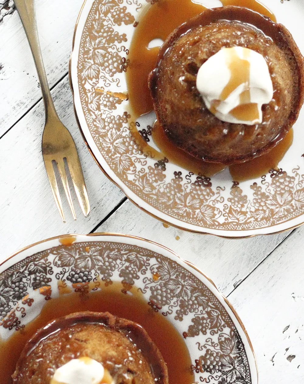 Sticky Date Puddings with Butterscotch Sauce
