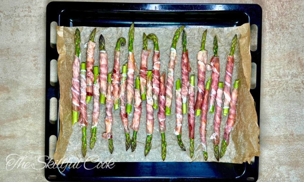 wrap Asparagus with prosciutto