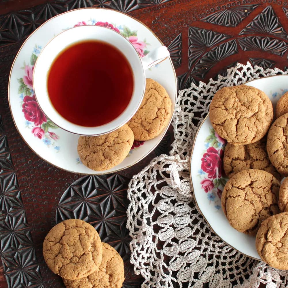 Gluten-free Gingernut Biscuits