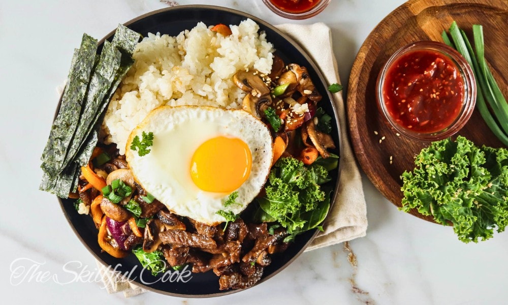 Korean bibimbap
