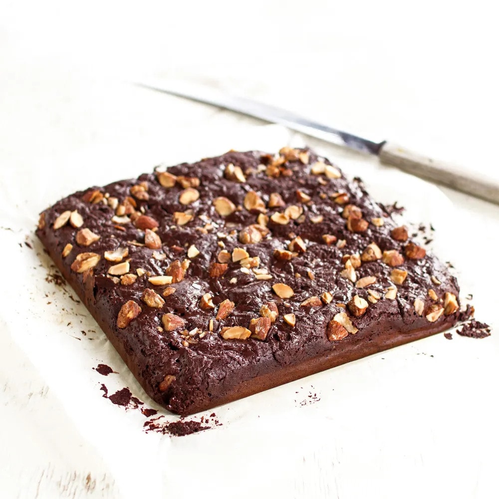 DOUBLE CHOCOLATE NUT BUTTER BROWNIES 2