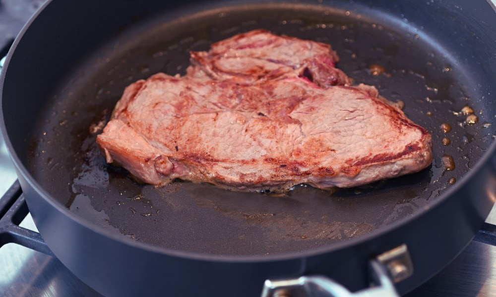 Searing Steak