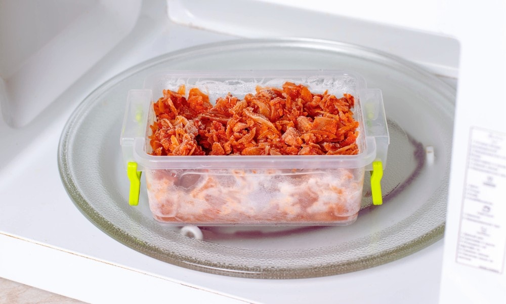 Check the Container and Instructions before reheating food