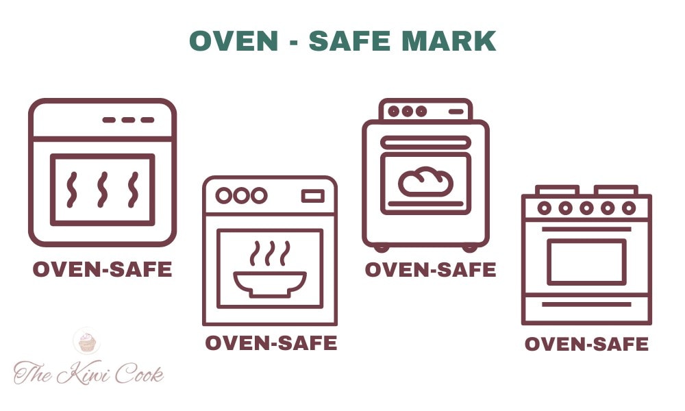 Oven safe marks