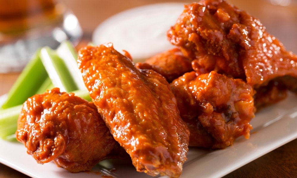 Recommended Serving Of Chicken Wings For Adults