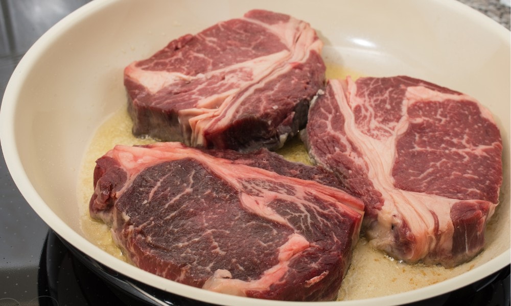 Searing Dry-Aged Steak