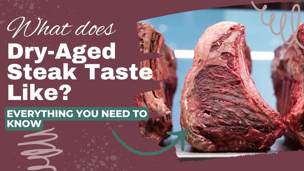 what does dry-aged steak taste like