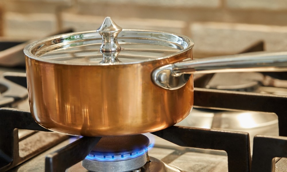 copper pot heat distribution