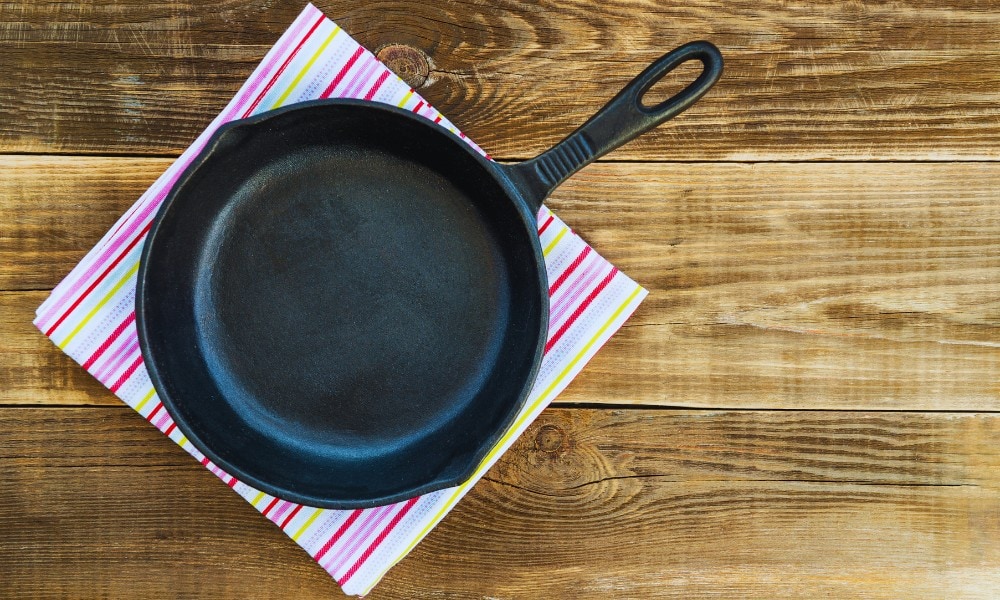 cast iron skillet for glass cooktop