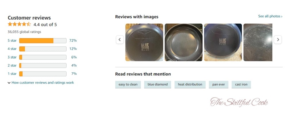 Blue Diamond Pan Review (With Test Results) - Prudent Reviews