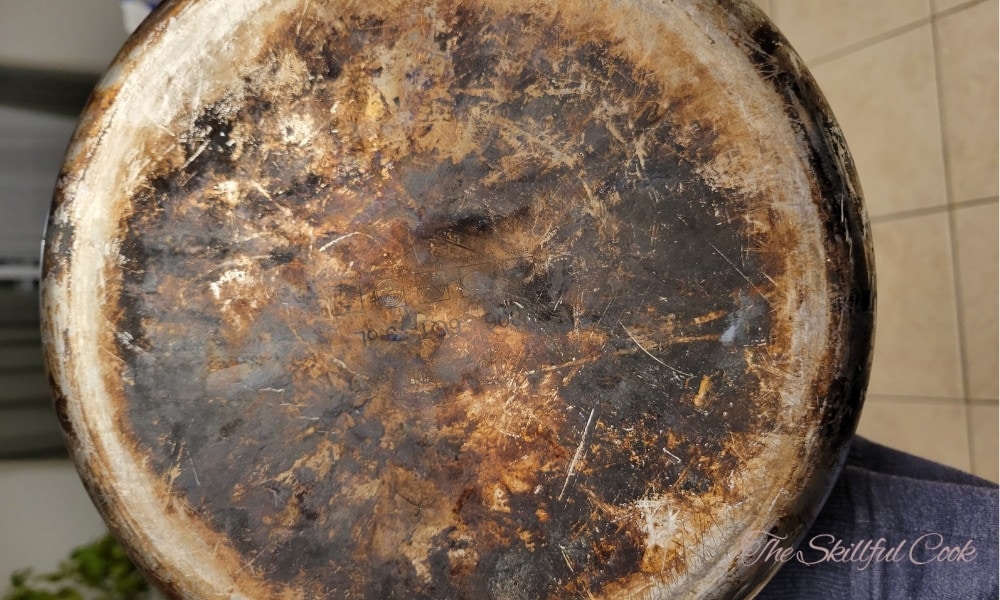 How do you clean stainless steel pan from burned fat? : r/Chefit