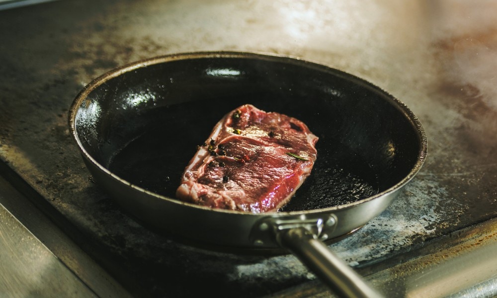 Reverse Searing a steak