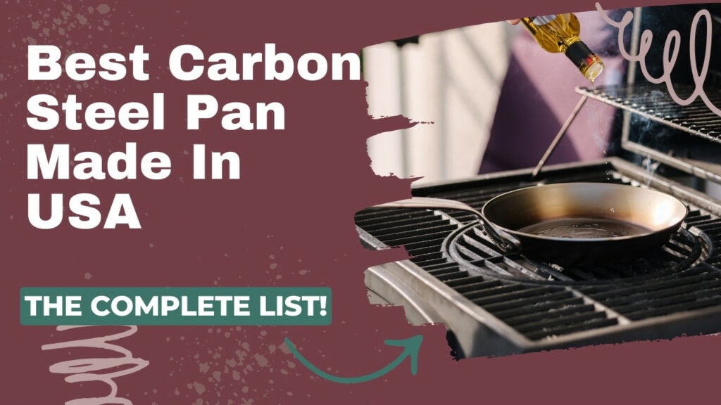 Carbon steel pan made in usa