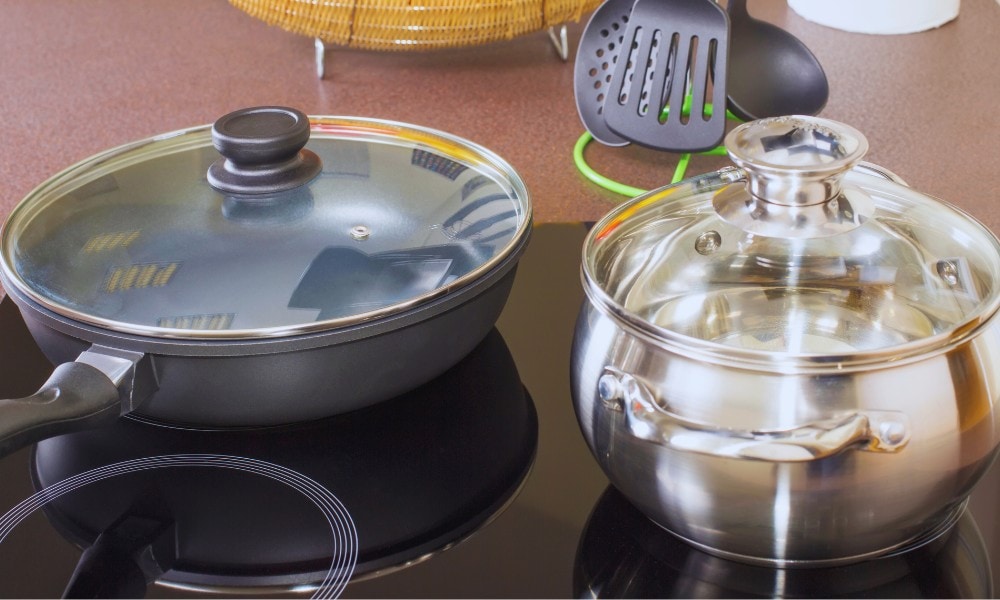 SENSARTE Nonstick Ceramic Cookware Set 13-Piece, Healthy Pots and Pans Set,  Non