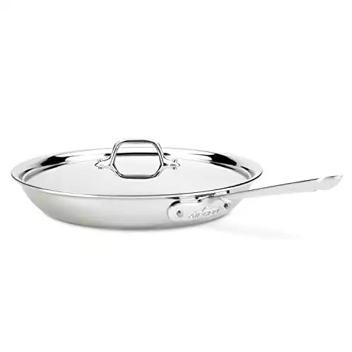 All-Clad D3 3-Ply Stainless Steel Fry Pan