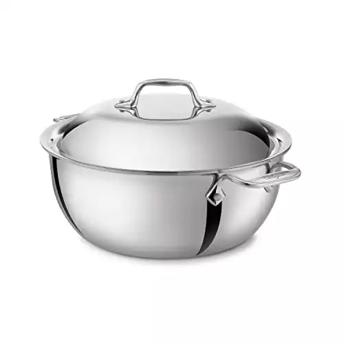 All Clad D3 Stainless Steel Dutch Oven