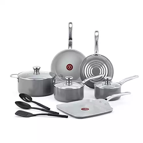 T-fal Fresh Recycled Aluminum Ceramic Non-stick Cookware