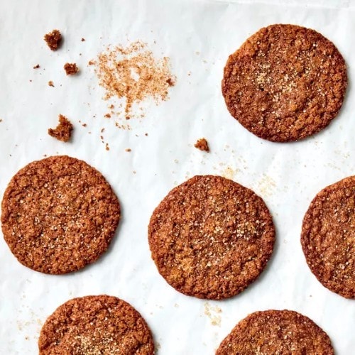 Triple-Ginger Rye Cookies