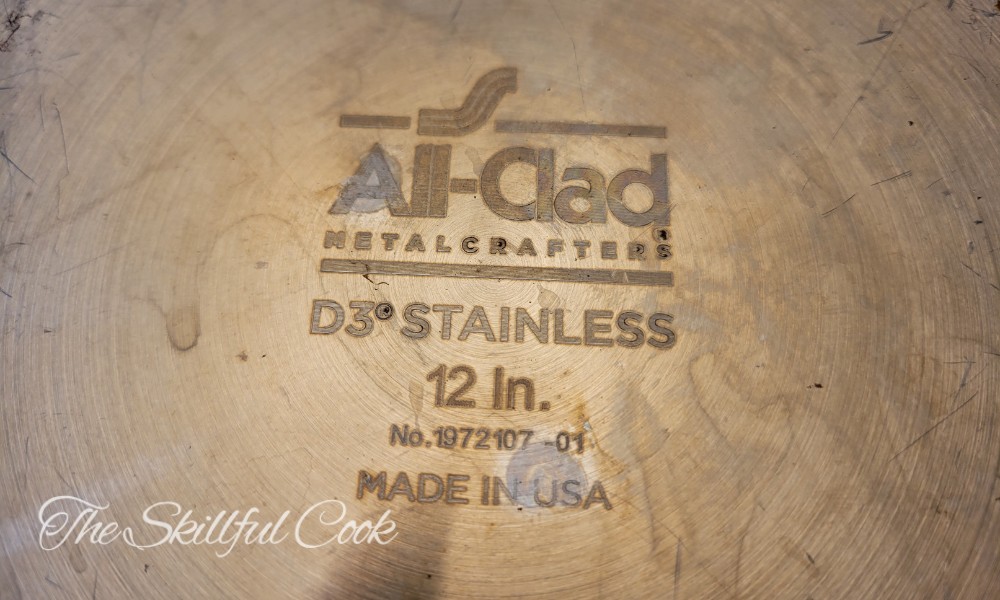 All Clad D3 Stainless Steel Cookware Made in USA