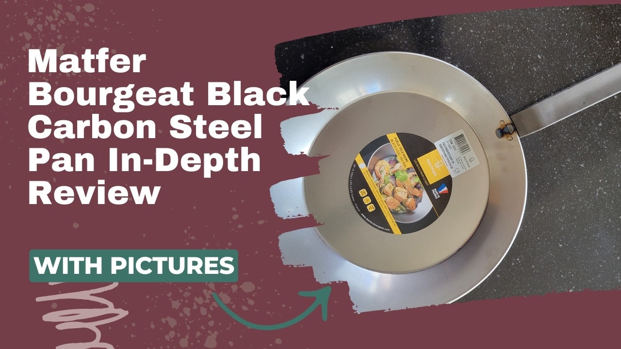 Matfer Bourgeat Black Carbon Steel Pan