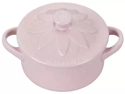 Mini Round Cocotte with Flower Lid