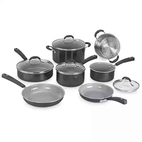 Cuisinart’s Ceramica XT nonstick cookware set (11 pieces)