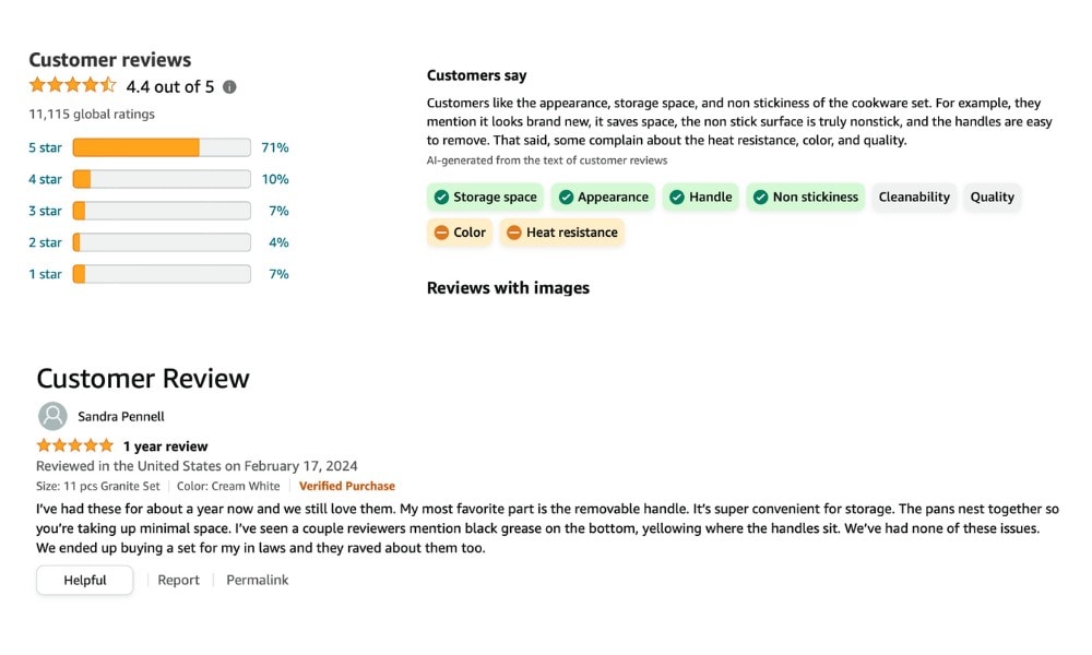 Amazon Reviews on Carote Pan.jpg
