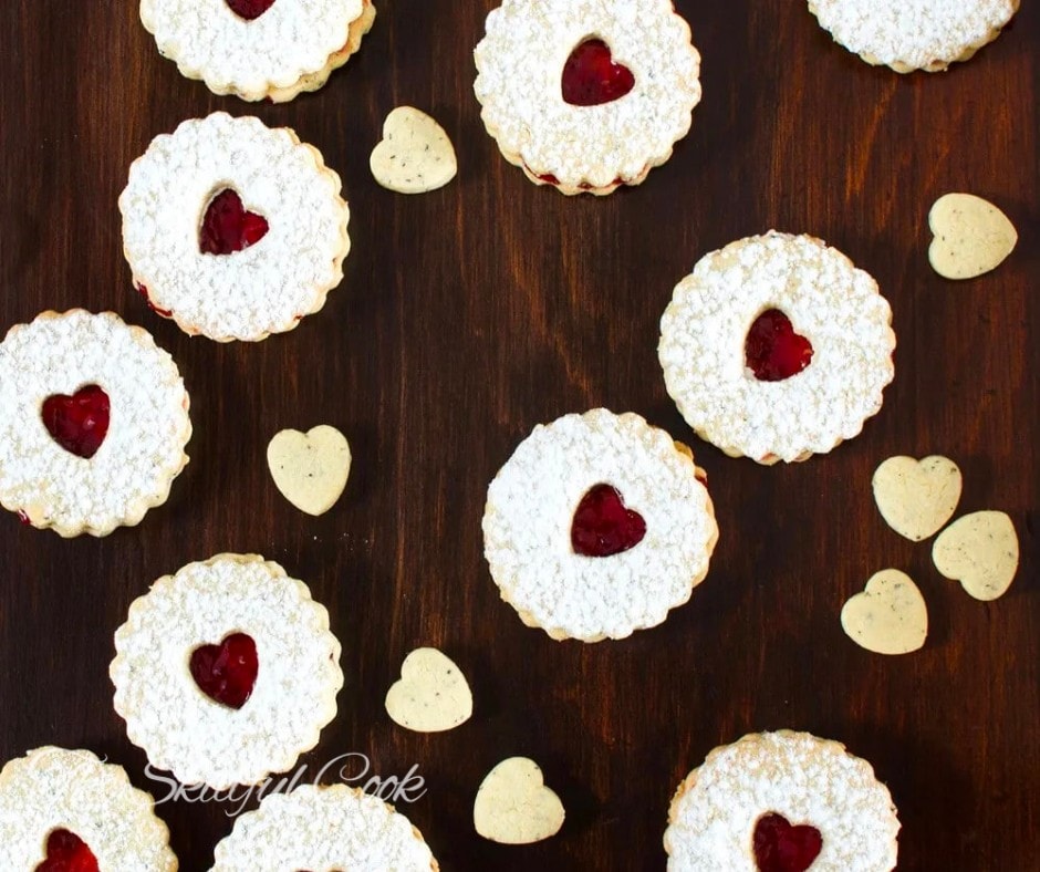 Earl Grey Tea & Raspberry Jam Biscuits - Special Valentine’s Day Recipes