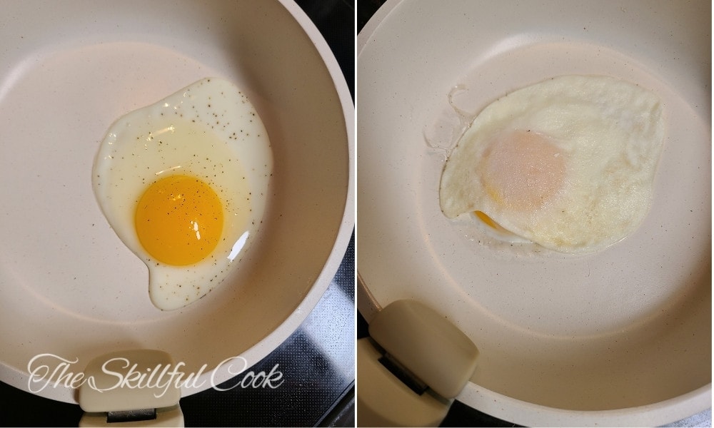 Egg test on Carote Pan