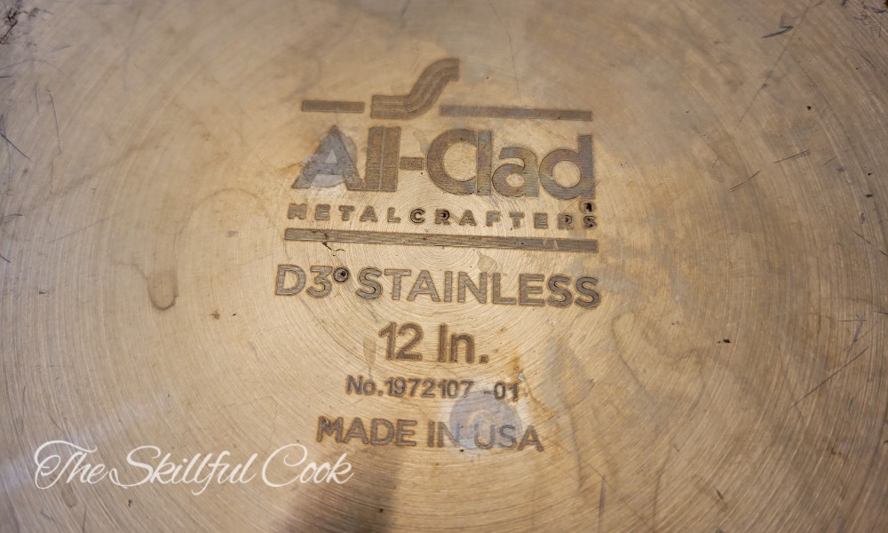 All clad D3- 3 Ply Stainless Steel Cookware