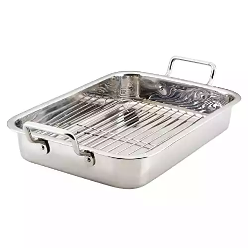 Farberware Classic Traditions Stainless Steel Roasting Pan