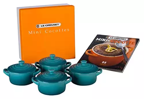 Le Creuset Stoneware Set of 4 Mini Cocottes