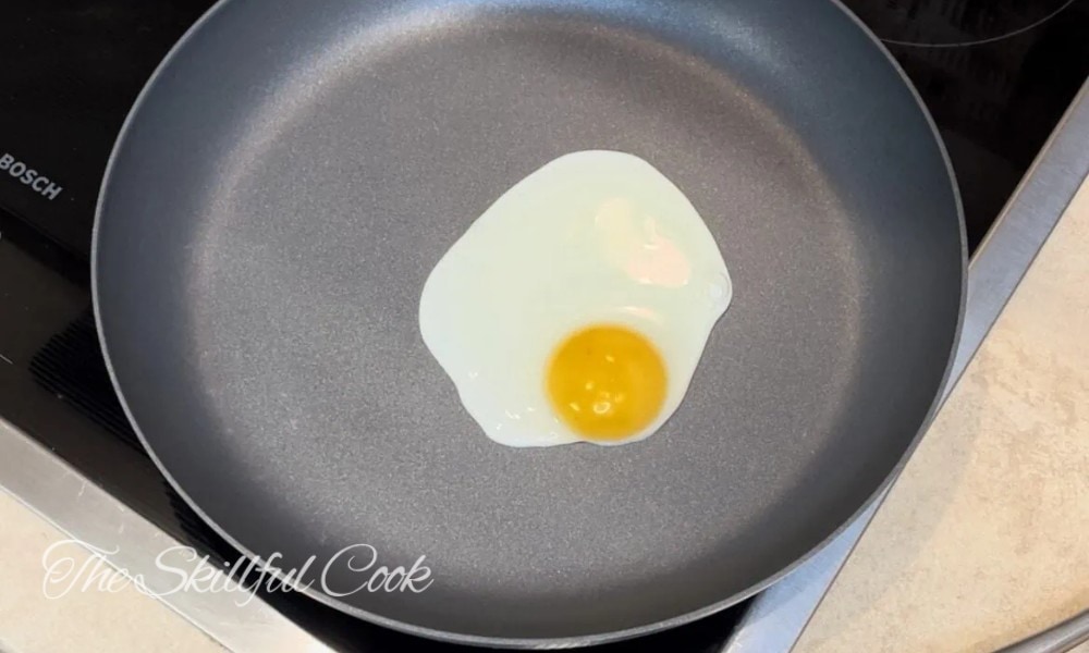 Cooking egg using Traditional Nonstick pan