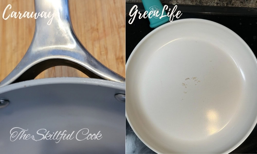 greenlife pan vs caraway pan build quality