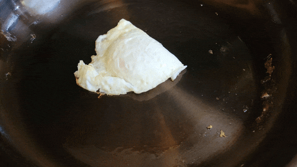 egg test on Strata Pan