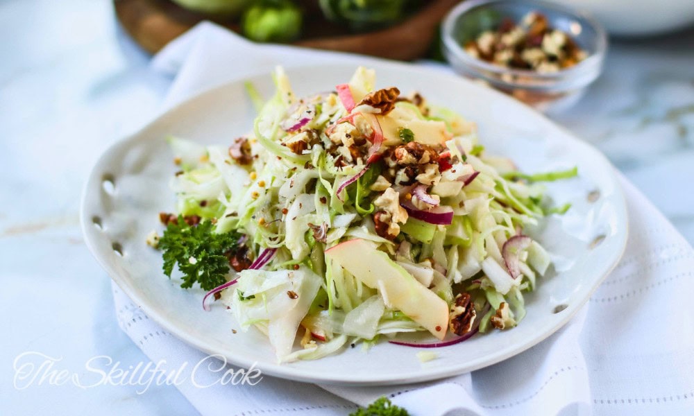 Crisp Apple & Fennel Coleslaw with Honey-Dijon Vinaigrette